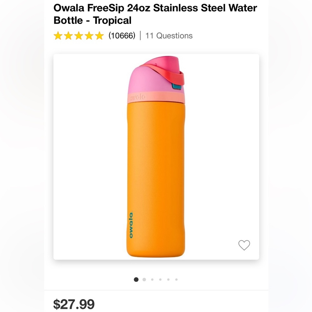 Owala FreeSip 24 oz - Tropical